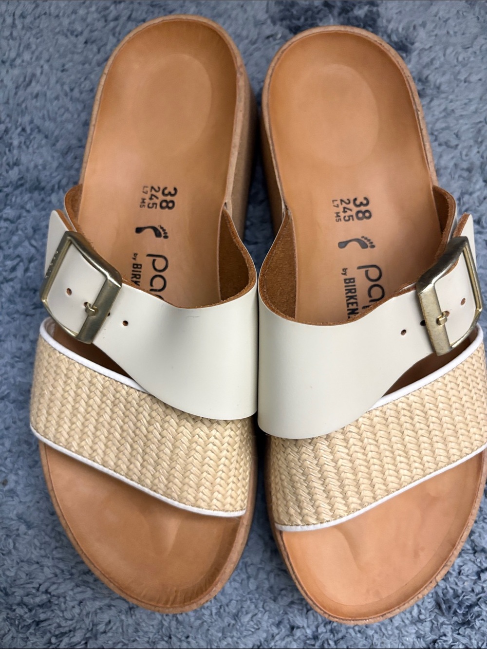 Fun and Beautiful Papillio by Birkenstock Almina style Sandals !